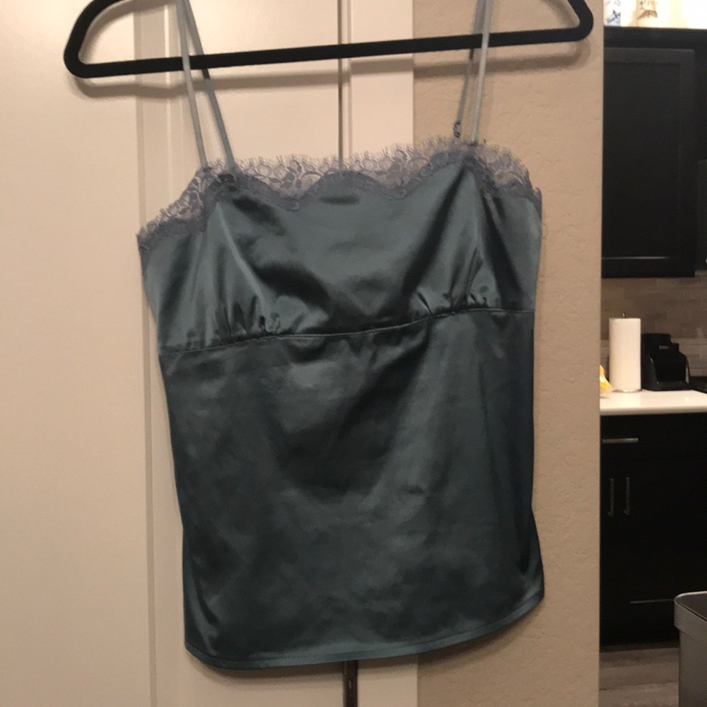 NY&Co Shiny blue/gray tank
